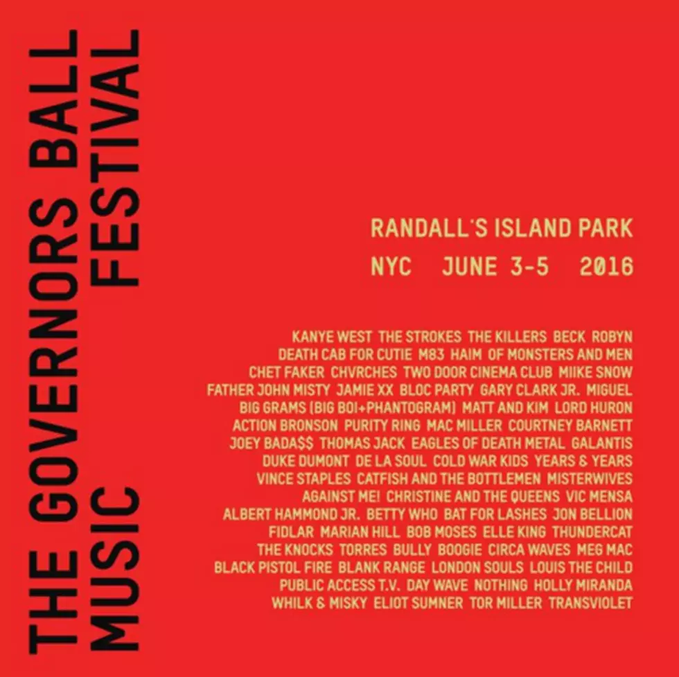Governors Ball Announces 2016 Lineup Feat. Jamie XX, Duke Dumont, Thomas Jack and More