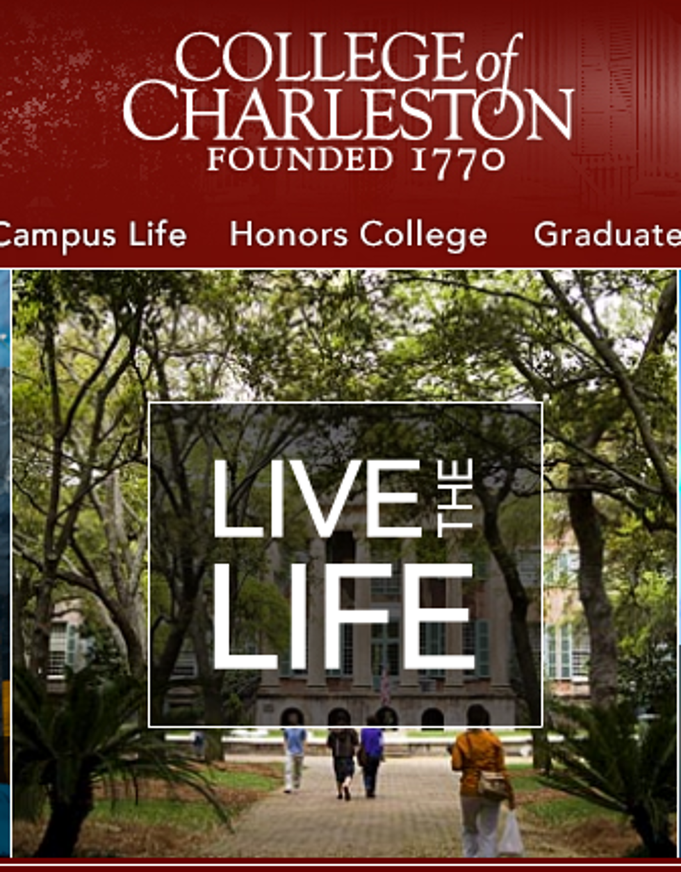 Where Was The College Of Charleston When I Went To School?
