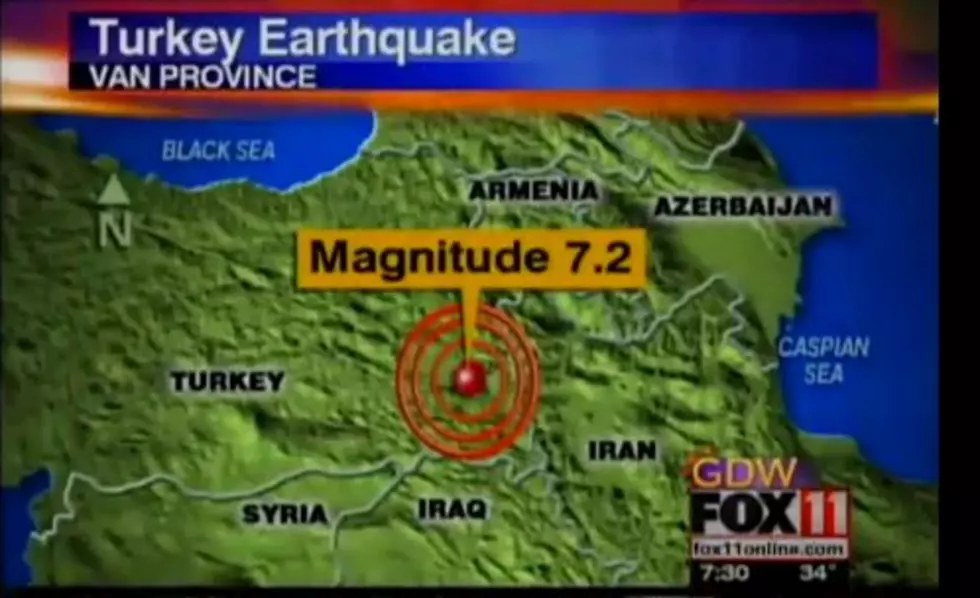 7.2 Magnitude Earthquake In Turkey