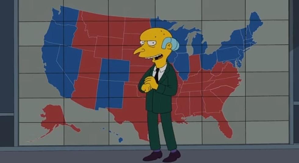 Mr Burns From The Simpsons Endorses Mitt Romney [VIDEO]