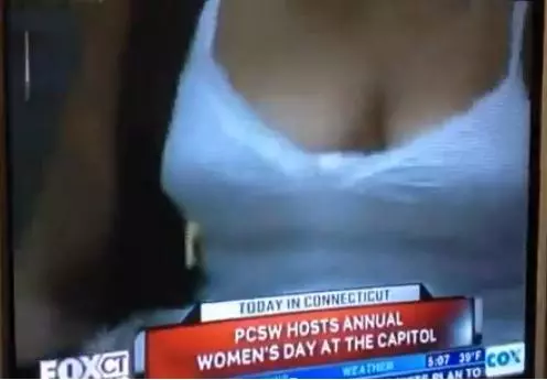 Women Are Just Boobs? A Fox News Affiliate Ran A Stream Of Bouncing Boobs  for National Women's Day. [VIDEO]