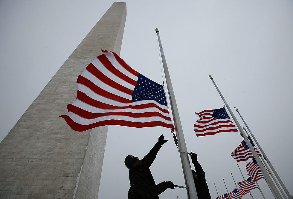 New York State Flags At Half-Staff To Recognize Boston Marathon Bombings