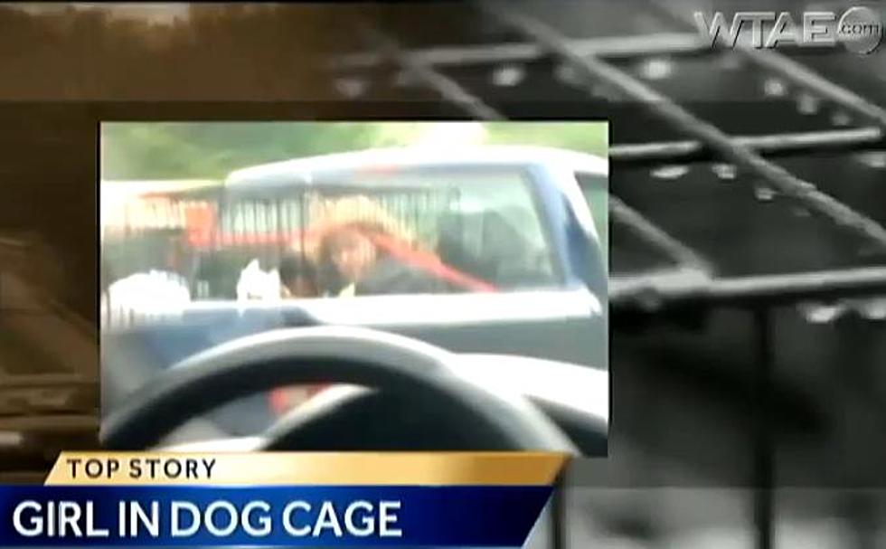 Pennsylvania Couple Lets 10 Year Old Girl Ride In A Cage In The Back Of The Pick Up [VIDEO]