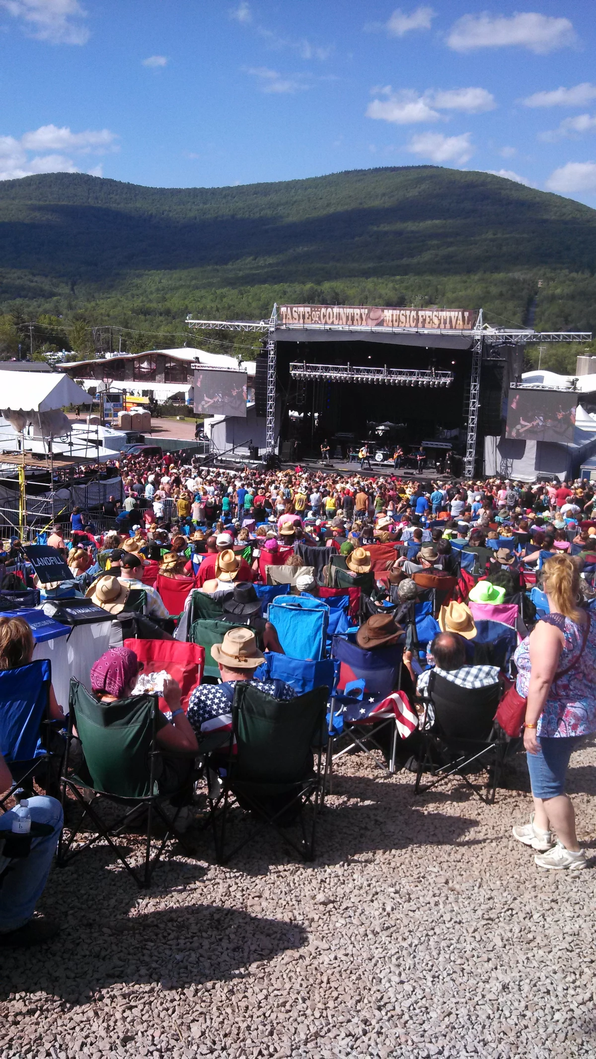 Taste Of Country Music Festival Good Times At Hunter Mountain with WGNA