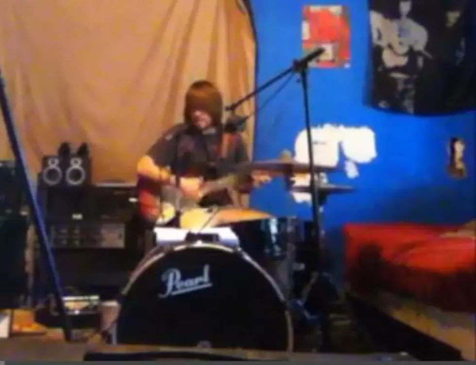 This Kid Is Pretty Amazing &#8211; Plays Drums, Guitar And Sings At The Same Time! [VIDEO]