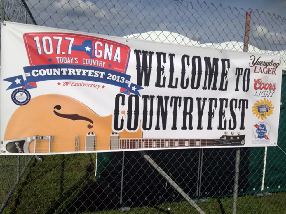 #CountryfestNY 2013 Performance Order Lineup