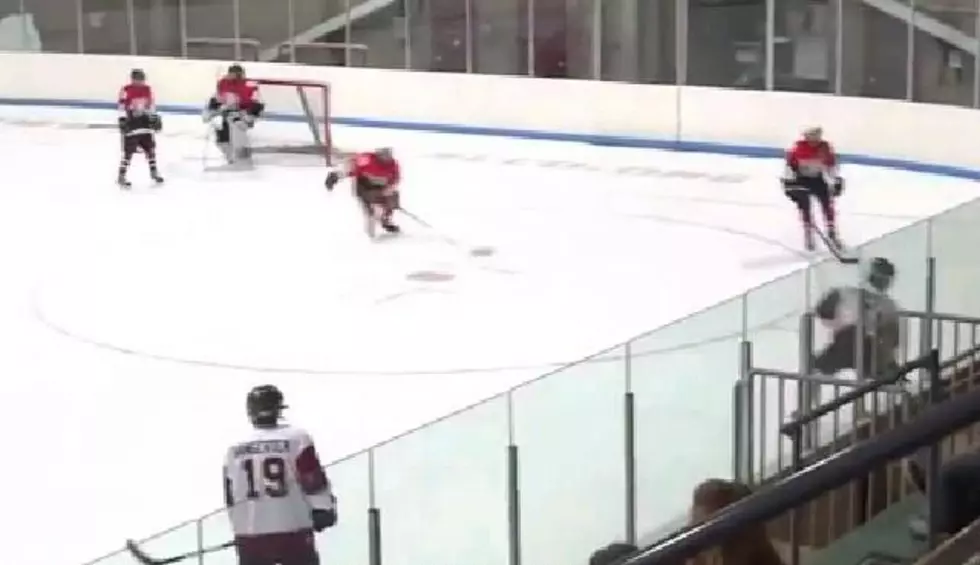 Great Video Evidence Of ‘Instant Karma!’ Hockey Player Meets Wall