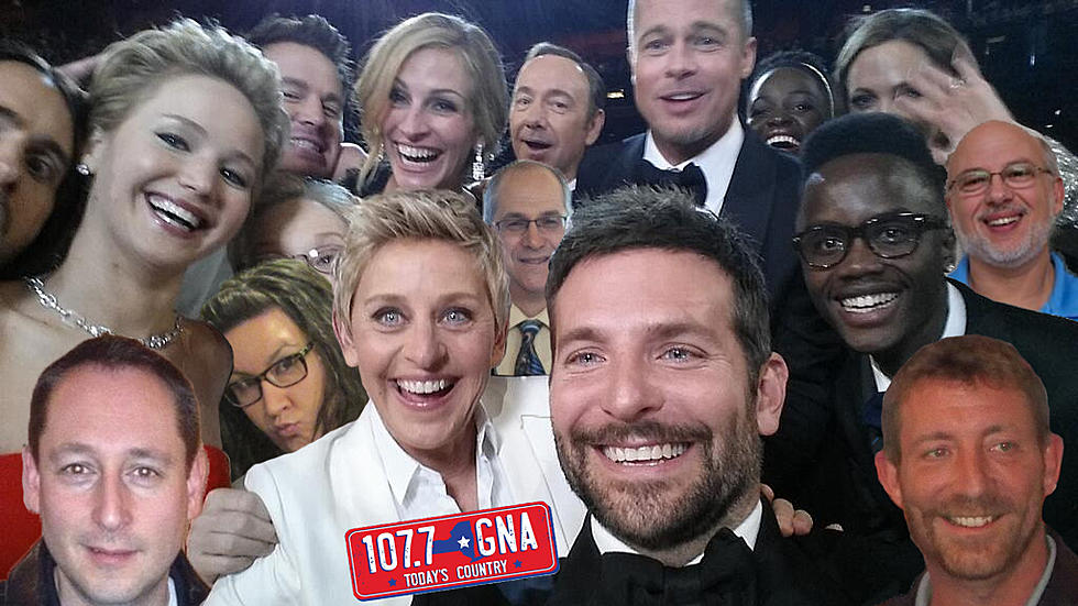 WGNA’s Version of Ellen’s Record Breaking Oscar Pic