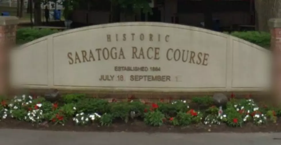 Car Slams Into Gate At Saratoga Race Course