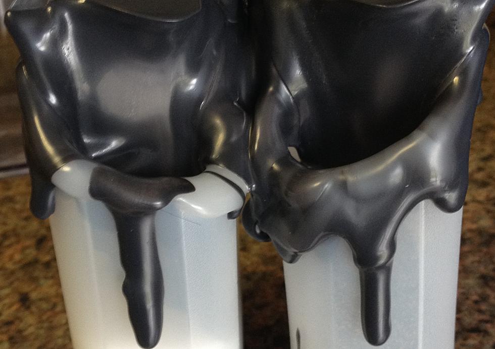 Check Out My Melted Salt And Pepper Shakers [PICTURES]