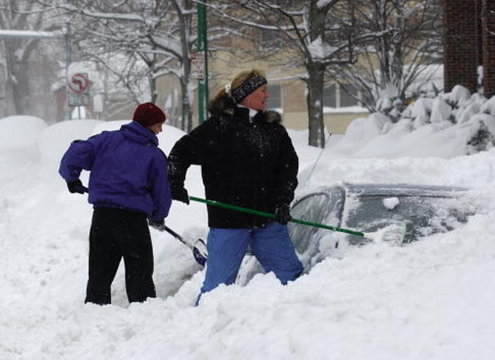 Bill Hancheck&#8217;s Upstate NY Back Yard Has 21 Feet Of Snow