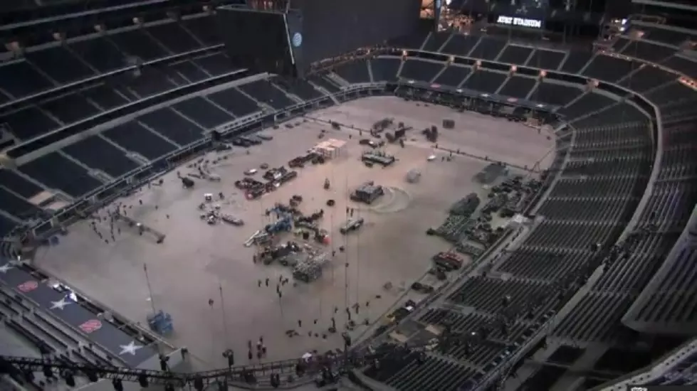 How AT&#038;T Stadium Got Ready For ACM Awards [VIDEO]