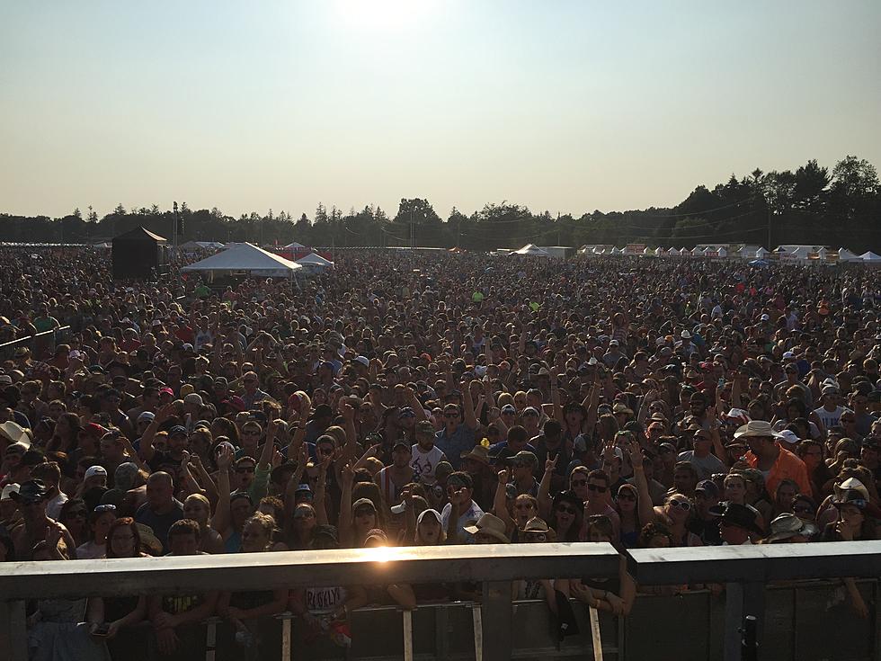 Ever Wonder What It Looks Like On Stage At CountryFest? [VIDEO]