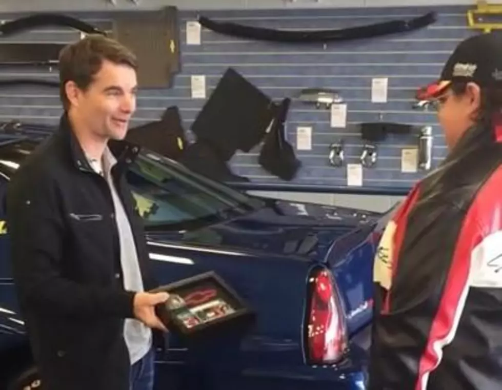 Jeff Gordon Surprises A Fan With A Very Special Car [VIDEO]