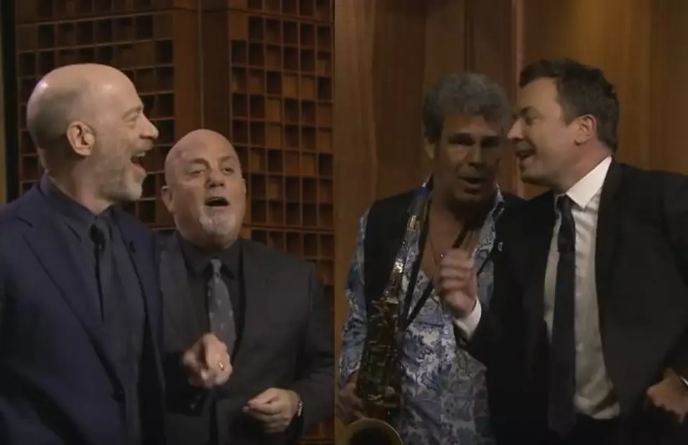 Check Out Billy Joel During A Commercial Break On The Tonight Show [VIDEO]