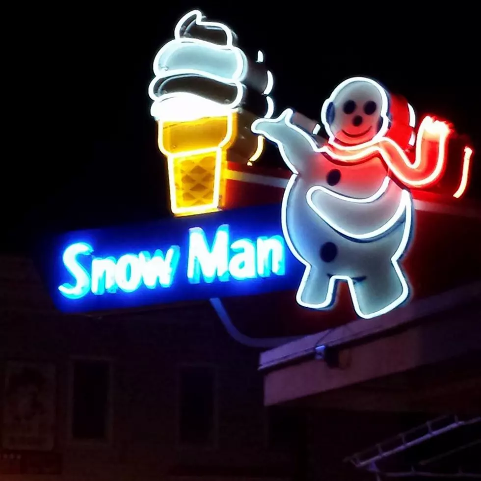 Snowman In Troy Helping Melt Winter Blues