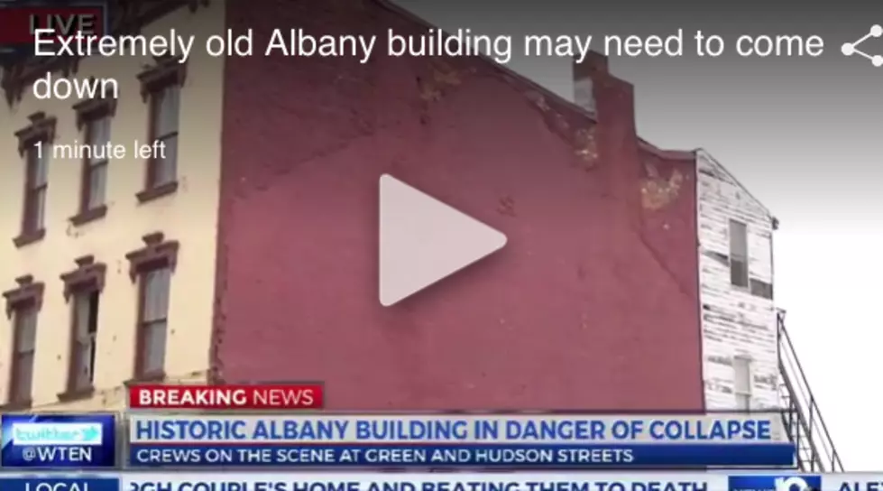 One of Albany’s Oldest Buildings is Currently Collapsing