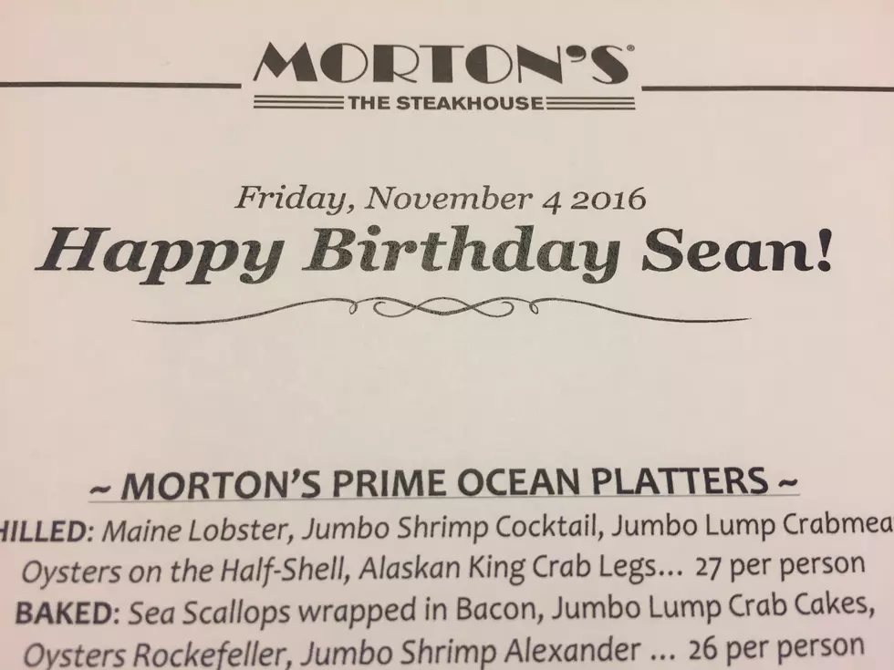 Morton’s The Steakhouse – Sean’s Restaurant Review