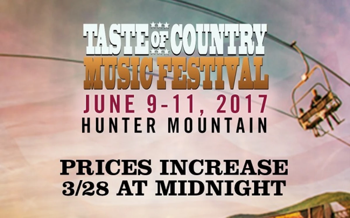 Get your Taste of Country Fest Tickets Before Prices Go Up!