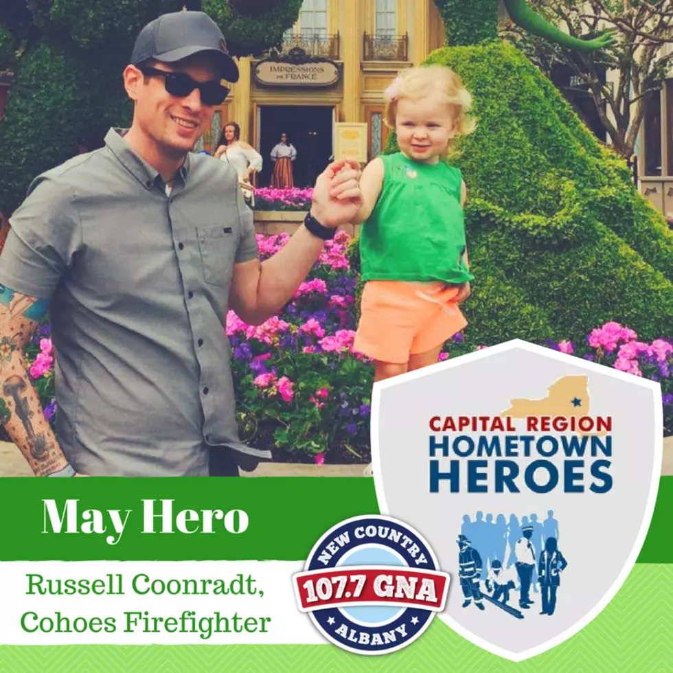 Cohoes Firefighter Russell Coonradt Is May’s Hometown Hero