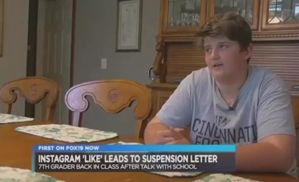 Boy Suspended Because Of Picture He ‘Liked’ [VIDEO]