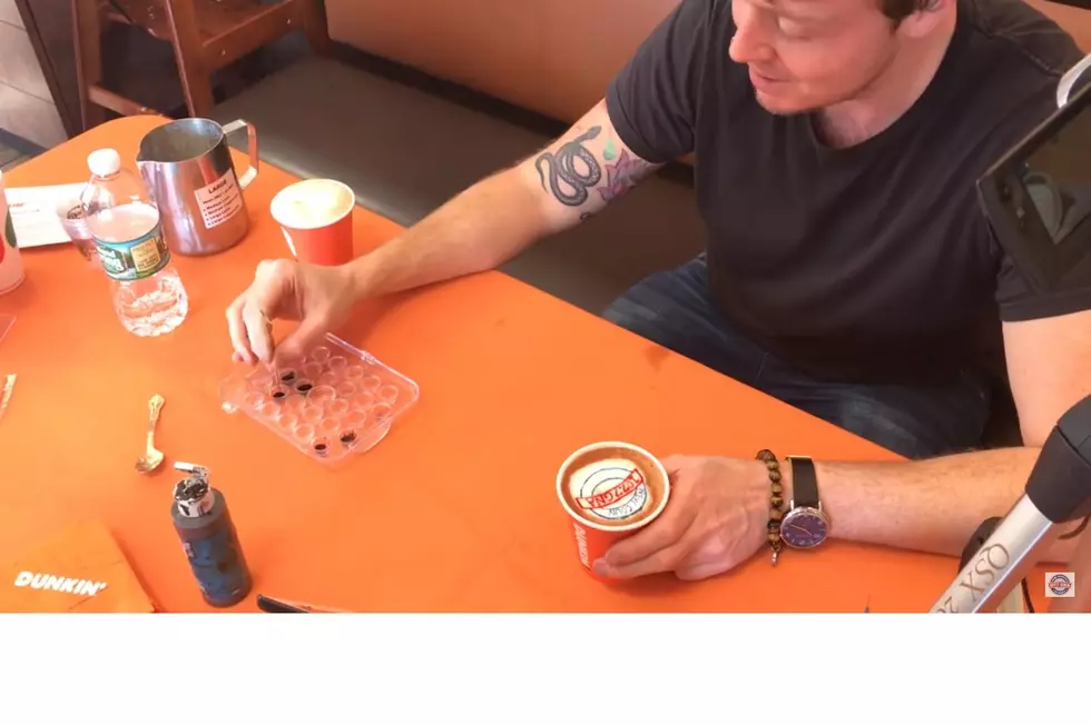 WATCH: Latte Artist Draws the GNA Logo On An Espresso