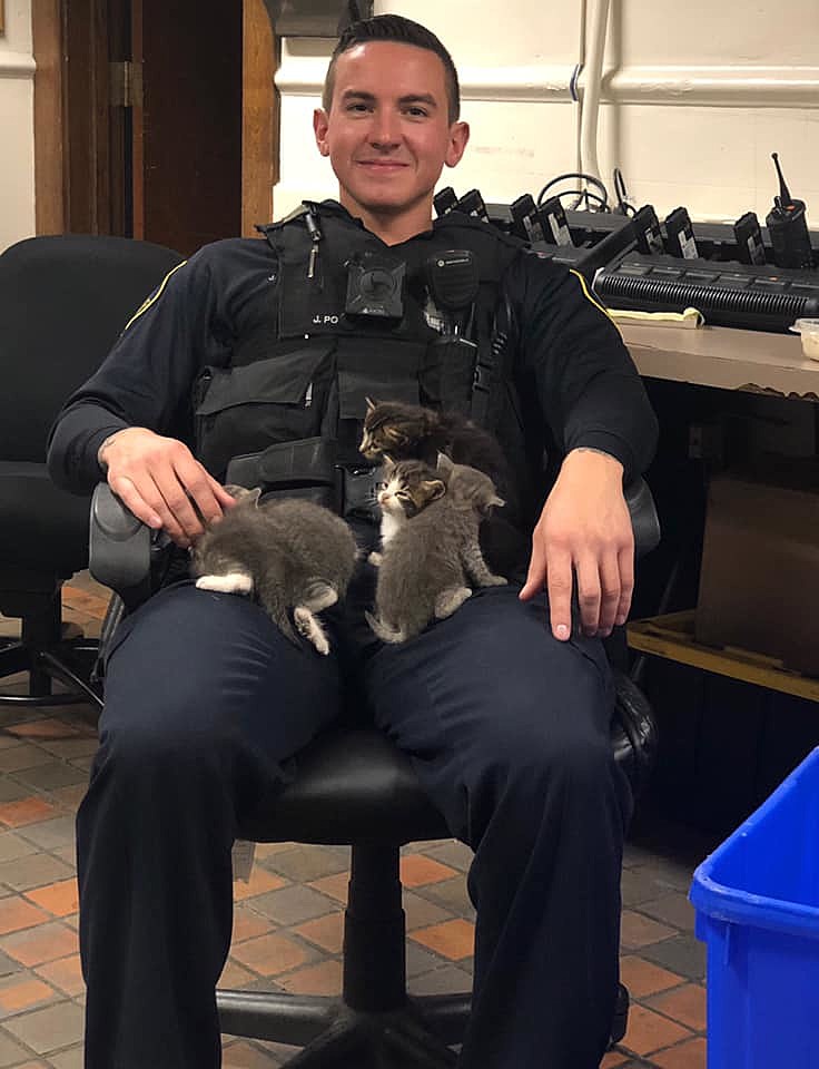 P1 Photo of the Week: Feline officer