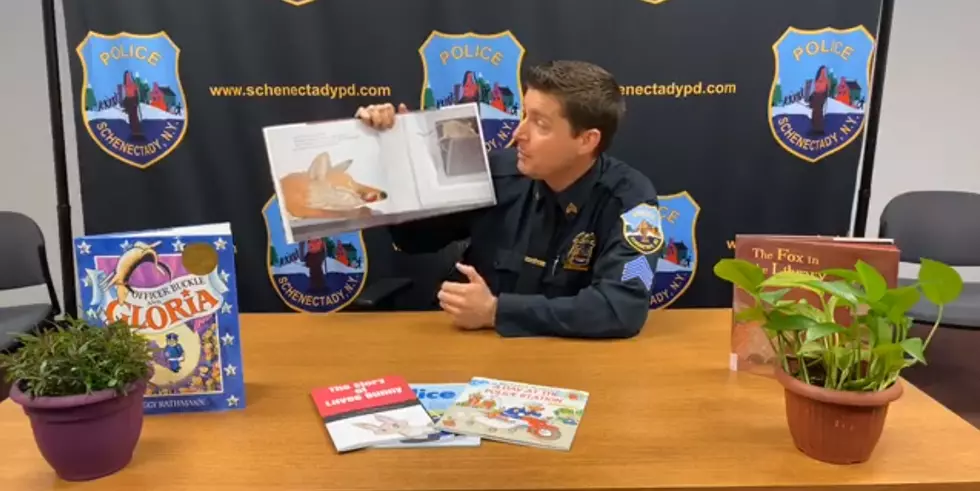 Schenectady Police Department Reads Children's Books on FB Live