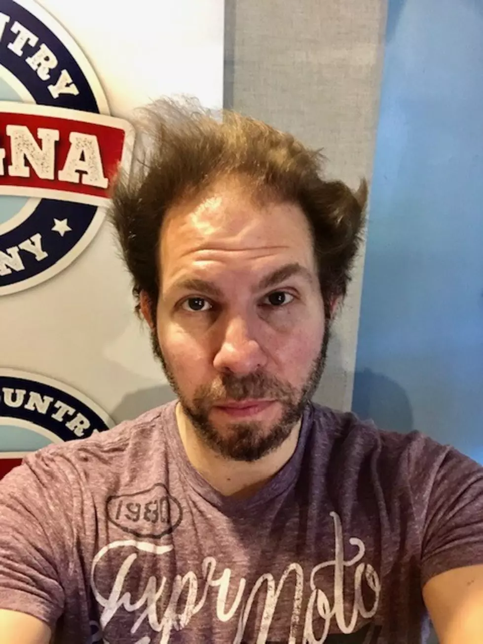 Photo taken after 3 months, no haircut. It looks like Ace Ventura, Pet Detective
