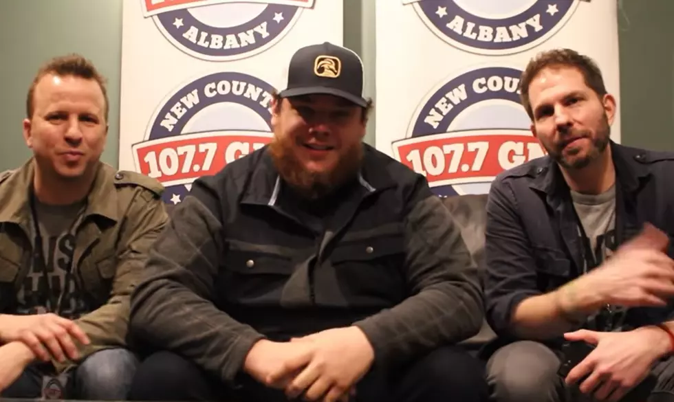 #TBT: Backstage With Luke Combs at Upstate Concert Hall [WATCH]