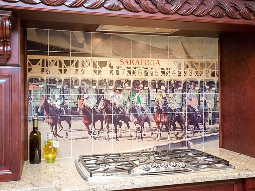 Blinders Off! Take a Peek at This $1.7 Mil Saratoga Race Course Themed Home