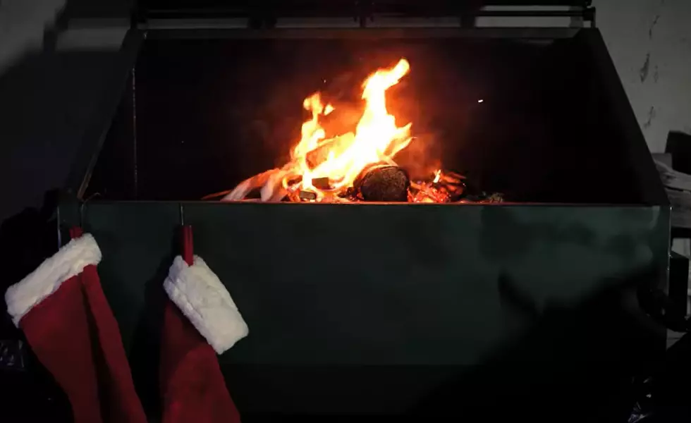 WATCH: Christmas Dumpster Fire Video For 2020