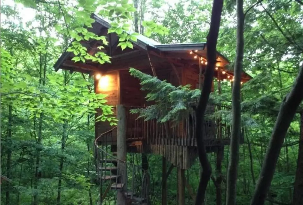 See the Saratoga County Treehouse That&#8217;s The Ultimate Rustic Escape