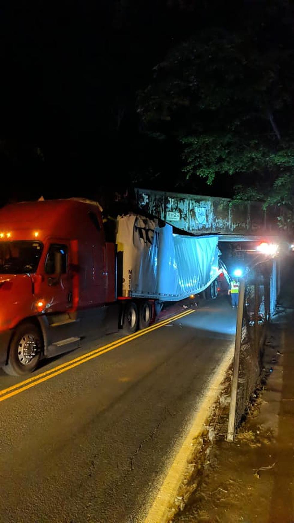 Big Rig No Match for Bethlehem Bridge