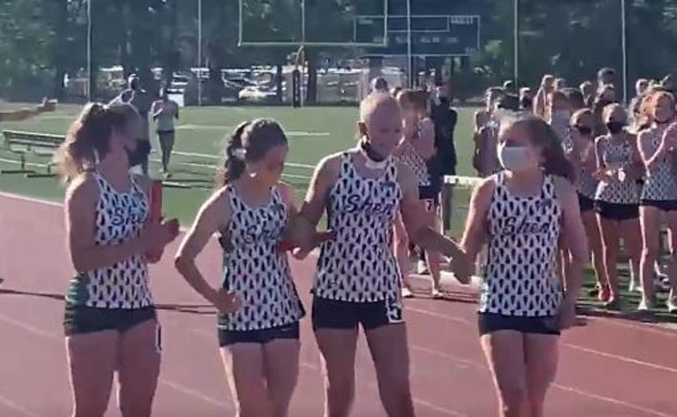 Weakened By Cancer, Teammates Help Shen Runner Cross the Finish L