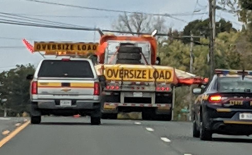 What Was on Route 9 in Halfmoon that Needed a 4 Trooper Escort?