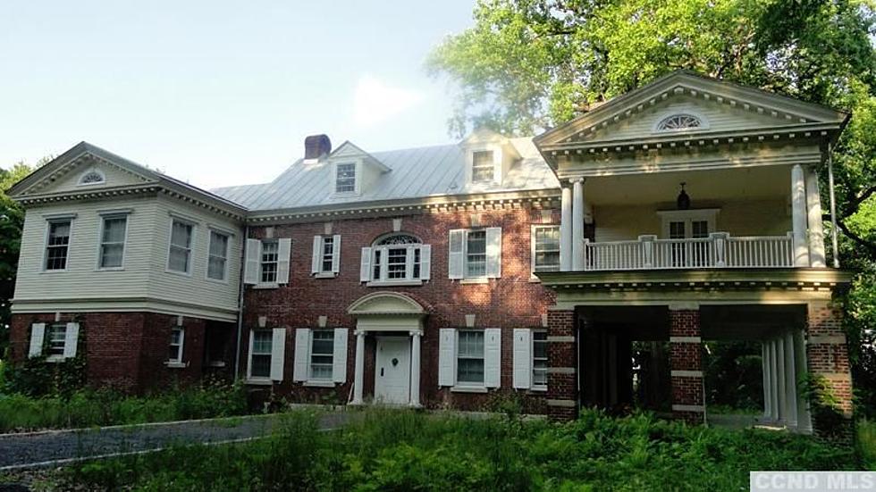 Coeymans 1910 Brick Estate Sits On 73 Acres & Features 3rd Floor Ballroom