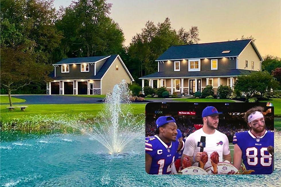 Key Buffalo Bills Player Gets New Digs with Heart Shaped Pond Near Stadium