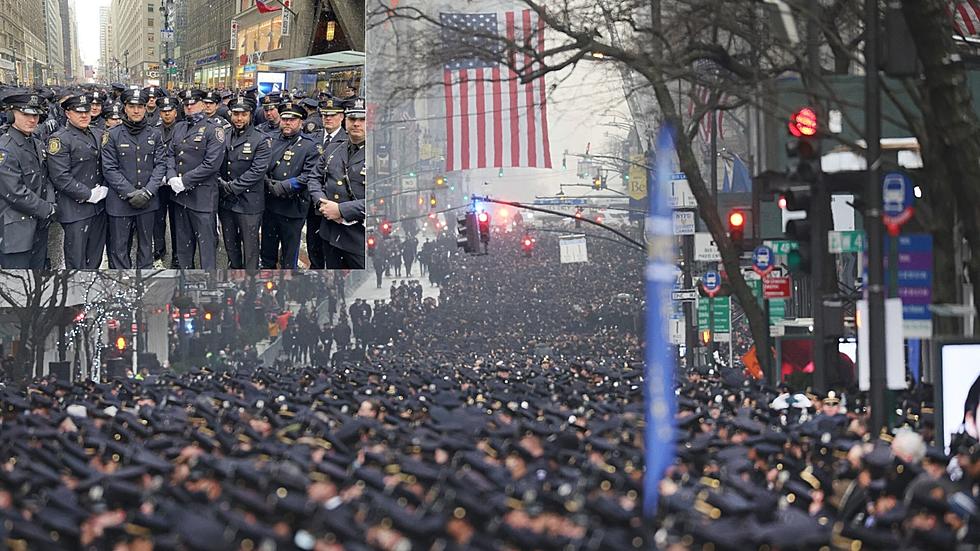 Upstate NY Officers Join ‘Sea of Blue’ to Pay Respects for Fallen NYC Hero