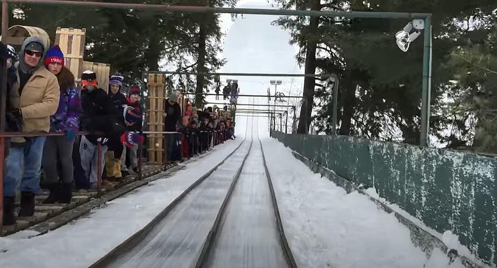 Wanna Do Some Serious Sledding? Head to NY&#8217;s Longest Toboggan Chute