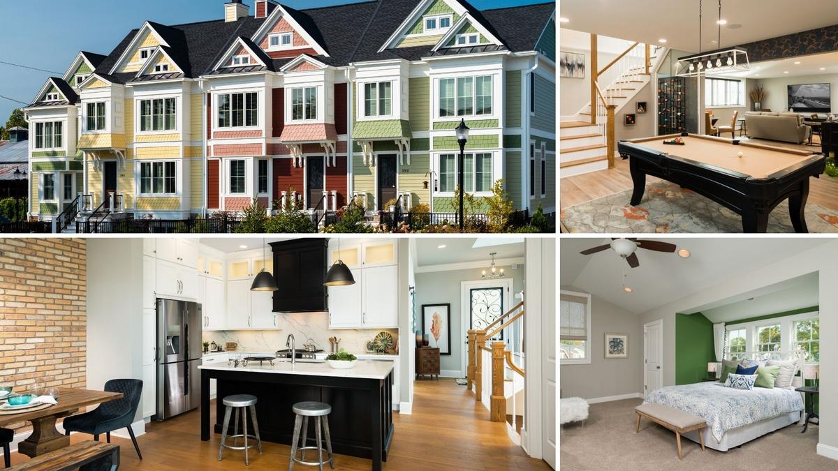 Inside the New, Luxurious Saratoga Townhomes - Yours For a Cool