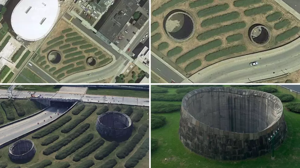 Two Big Giant Holes Sit in Downtown Albany!  Why are they Here?