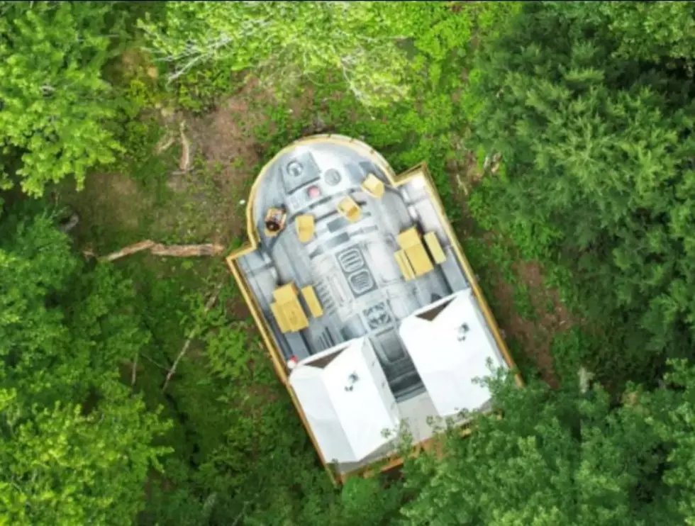 Camp in a Galaxy Far Far Away in the Catskills R2 Airbnb Campsite