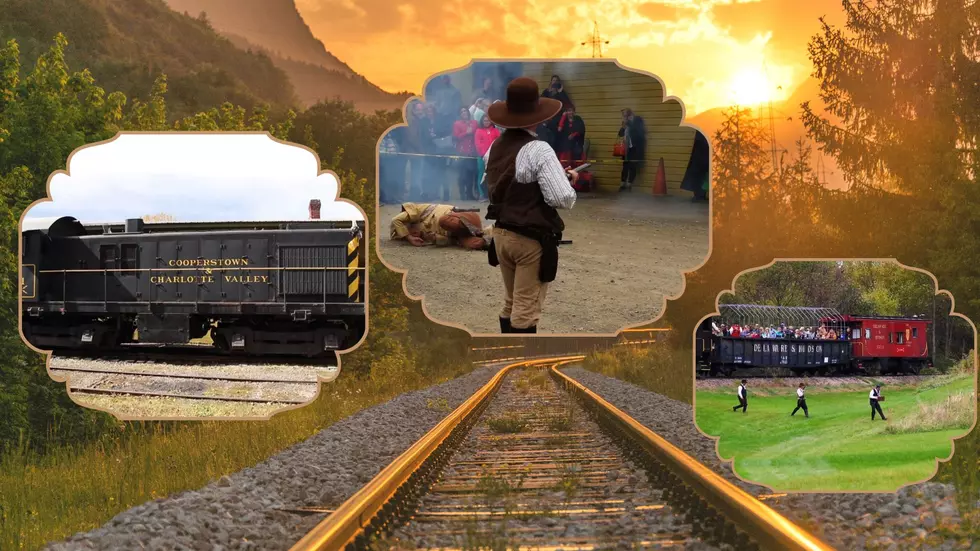 Take this Vintage Train Through Cooperstown – But Watch Out for Outlaw Gangs!