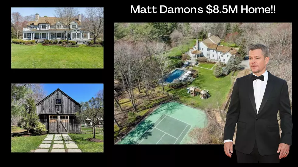 Check Out Matt Damon&#8217;s Elegant $8.5M Mansion &#8211; Just 90 Mins from Albany!