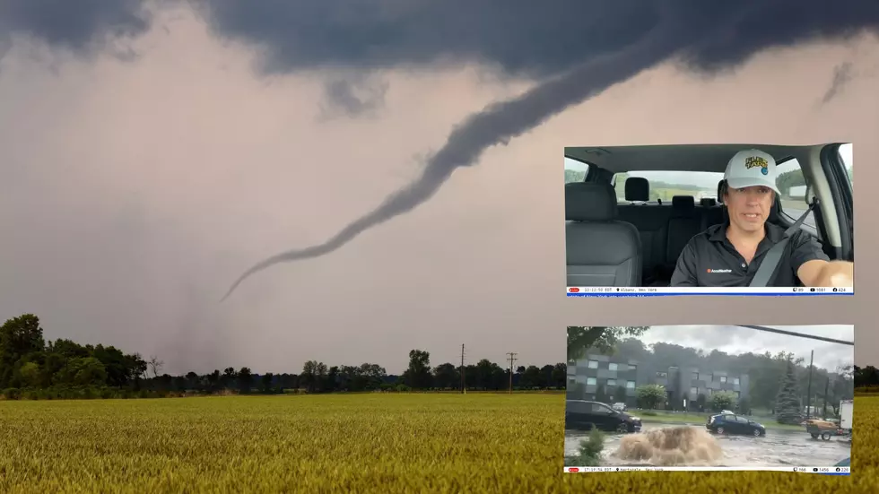 TV Storm Chaser Hunts Down Tornado in Upstate NY! What did he See?