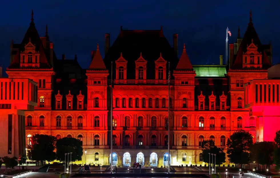 Upstate NY Changes Colors in the Fall &#8211; But why are Buildings Red?