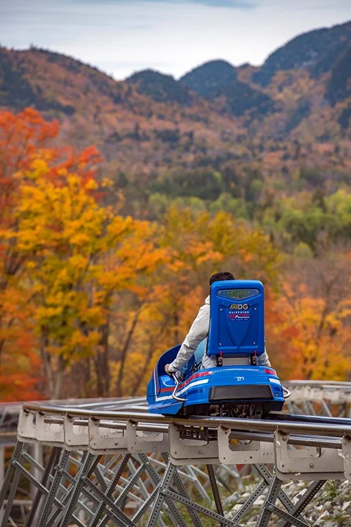 Stunning NY Fall Foliage While Riding America s Longest Coaster