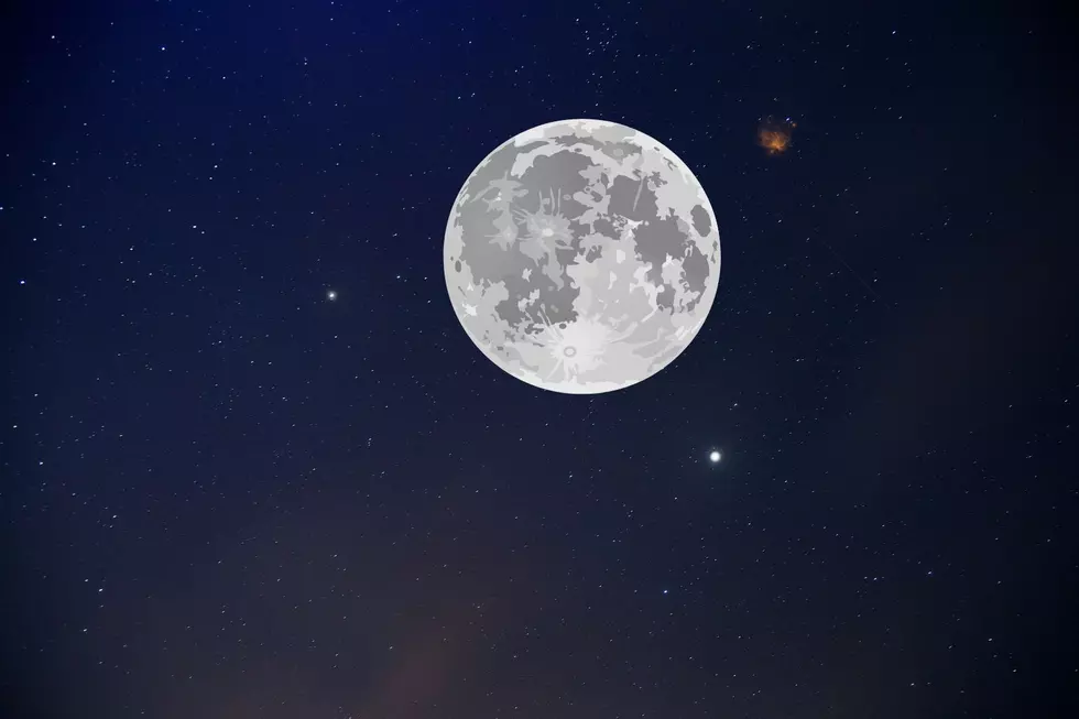 Last Full Moon of 2022 Has Company with 3 Planets in NY Sky