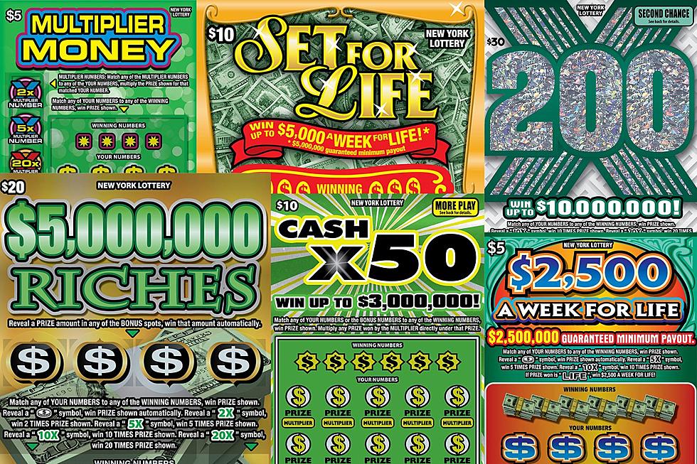 NY Lottery Scratch-Offs With The Most Green to Be Won!